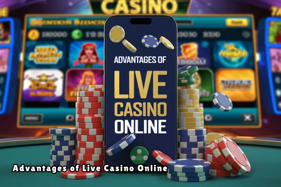 Advantages of Live Casino Online